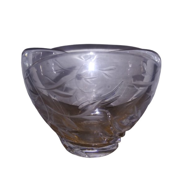 LENOX OPAL INNOCENCE Hand Cut Lead Crystal Votive Candle Holder 4 1/2" - Picture 8 of 10